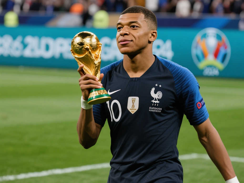 姆巴佩尚未捧起欧洲杯，未来冠军之路可期